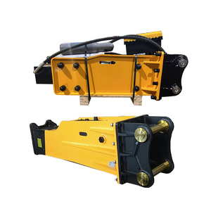 Casse-pierre triangulaire DEKAI, <span class=keywords><strong>marteau</strong></span> de démolition, brise-roche hydraulique pour chargeuse-pelleteuse, chargeuse compacte - Product Image 5