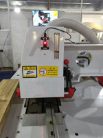 Scie à refendre verticale industrielle robuste à lame unique pour le bois, haute efficacité, haute précision, 13,5 kW