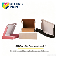 Boîtes d'emballage en carton ondulé pour l'expédition de produits de luxe au design personnalisé pour les petites entreprises