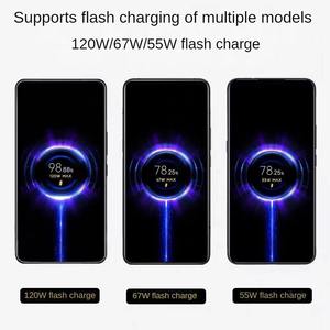 Con punto decimal 120W Cargador súper rápido Enchufe <span class=keywords><strong>DE</strong></span> LA UE Cargadores <span class=keywords><strong>de</strong></span> teléfono 14 11T Pro Cargador USB <span class=keywords><strong>de</strong></span> <span class=keywords><strong>carga</strong></span> rápida con paquete <span class=keywords><strong>de</strong></span> cable USB 6A - Product Image 5