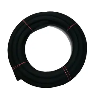 拉线螺旋软管透明4英寸直径50m长柔性连续油管，用于输水和吸水