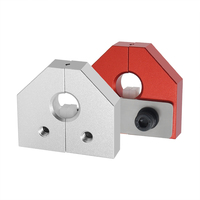 Piezas de impresora 3D, Conector de soldador de filamento, 1,75mm, Sensor de filamento PLA ABS para Ender 3 Pro Anet SKR, bloque de aluminio para impresora 3D