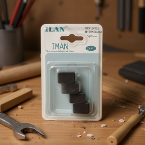 Aimant en bloc Ilan 20x30x5 mm Craft Imn 5 pièces - Product Image 3