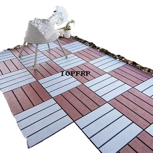 Balcony Terrace Patio Deck Interlocking <b>Plastic</b> <b>Flooring</b> Tile - Product Image 3