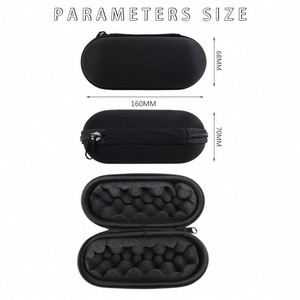 Black EVA Waterproof Durable Portable Outdoor Travel Business Travel Toiletry <b>Charging</b> <b>Cable</b> Special Purpose Storage Box Case - Product Image 3