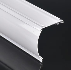 Thanh Ray Đầu Cuộn Ngựa Vằn Và Thanh Ray Dưới Phụ Kiện Hợp Kim Nhôm - Product Image 1