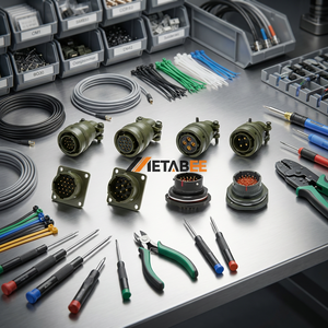 Connecteur circulaire robuste de série MIL Spec 26482 MIL-C-26482 MIL-DTL-26482, fiche à 2-41 broches, contacts MS3116F MS3112E, baïonnette - Product Image 6