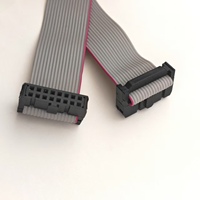 Maßgefertigte Flachkabel- und Stromkabel-Baugruppe mit PTFE/PBT-Isolierung, IP66-zertifiziert, Verzinnte Kupferleiter