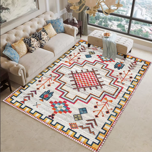 <span class=keywords><strong>Tapis</strong></span> persan vintage antidérapant et lavable pour salon, motif floral oriental, <span class=keywords><strong>tapis</strong></span> de sol doux et chaud à poils ras pour <span class=keywords><strong>chambre</strong></span> à coucher - Product Image 3