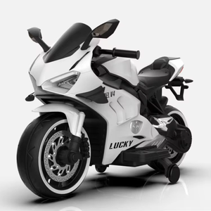 Vente en gros de motos électriques pour enfants, unisexes, avec batterie rechargeable 12V, pour activités de plein air, en plastique - Product Image 1