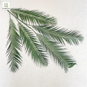 All'ingrosso felce artificiale verde foglie di eucalipto piante verdi di plastica foglia turca per la decorazione domestica dell'hotel della festa nuziale - Product Image 6