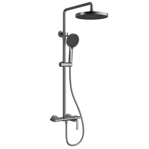 Nuovo Set Doccia di Lusso per Bagno con Miscelatore in Ottone di Alta Qualità, Effetto Pioggia e Spruzzatore per Vasca - Product Image 1