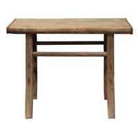 Table d'autel en bois recyclé antique chinoise, table longue en bois massif de haute qualité, table de présentation