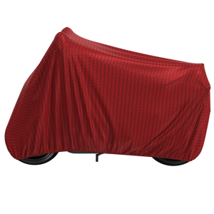 Couverture de <span class=keywords><strong>moto</strong></span> d'intérieur monocouche extensible dans les deux sens de taille personnalisée avec housse anti-poussière OEM pour concessionnaires, ateliers - Product Image 3