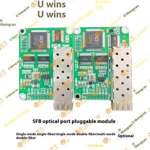Transceptor óptico TTL de fibra óptica de vídeo de 1 vía y 2 vías dedicado <span class=keywords><strong>SC</strong></span> <span class=keywords><strong>IP</strong></span> para UAV SBUS Sky Ground End medios integrados WiFi FTTH - Product Image 4