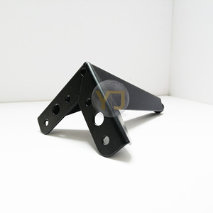 YIJUN Furniture <b>Legs</b> Black 837B Heavy Duty Modern Minimalist Metal Table <b>Sofa</b> <b>Legs</b> - Product Image 4
