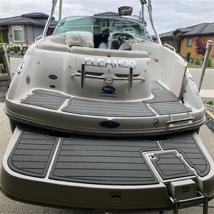Alfombrilla de Espuma EVA para Plataforma de Natación y Cabina de <span class=keywords><strong>Barco</strong></span> <span class=keywords><strong>Quicksilver</strong></span> 500 Commander 2002, Estilo SeaDek MarineMat, Autoadhesiva, Imitación Madera de Teca - Product Image 6