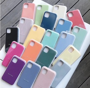 Tùy Chỉnh Chất Lỏng Silicone Trường Hợp Điện Thoại Cho <span class=keywords><strong>Iphone</strong></span> 11 12 13 14 15 16 Pro Max Cộng Với X XS Max Chống Sốc Silicon Phụ Kiện Điện Thoại - Product Image 3