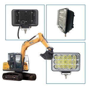 Nouveau phare LED SG 5 pouces 45W 9-32V à faisceau scellé, feux de croisement/route 6000K pour camions, motos, machines agricoles et de construction - Product Image 2