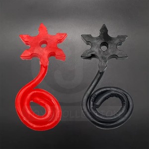 Lot de jouets interactifs et amusants en TPR anti-stress, extensibles et moelleux, en forme de flocon de neige, pour enfants, idéal pour les farces et jeux. - Product Image 1
