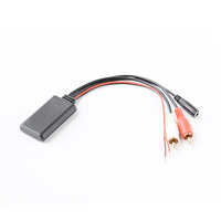 Module Bluetooth pour voiture Adaptateur de câble audio RCA avec microphone
