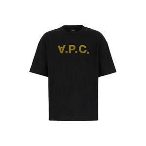 Camiseta realizada en algodón puro que se caracteriza por el logotipo estampado en contraste en la parte delantera. -Cuello redondo acanalado-Hombro caído - Product Image 1