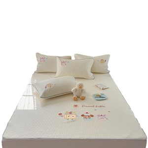 Juego de Tres Piezas de Colchoneta Refrescante <span class=keywords><strong>Dudu</strong></span> de Acrílico con Bordado de Dibujos Animados, Lavable a Máquina, Resistente a la Abrasión, de Gran Peso, Ajustable, para Verano - Product Image 5