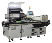 Nouvelle machine d'impression d'étiquettes d'antenne RFID LINGTIE, presse d'impression à écran, automatique, haute vitesse, encre conductrice argentée, encre au carbone