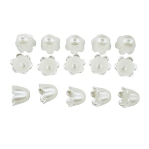 Cuentas de lirio de los valles para pulseras DIY, llaveros, horquillas, colgantes, amuletos para coche y suministros para la fabricación de joyas - Product Image 5