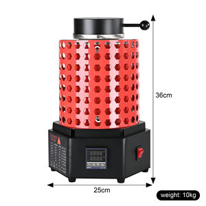 Mini Horno Eléctrico Digital de 1, 2, 3 y 5 kg para Fundir Oro, Plata, Cobre, Aluminio y Estaño con Crisol de Grafito - Product Image 3
