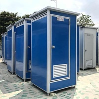 Toilettes mobiles à bas prix, toilettes à monnayeur, toilettes extérieures, unité pratique pour gares routières et ferroviaires