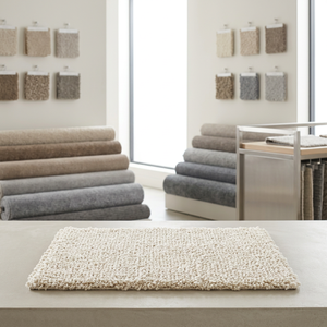 Tapis moderne en peluche tuftée, couleur unie, rectangulaire, mélange laine-acrylique, poils épais, dos en caoutchouc, antidérapant, pour salon - Product Image 2