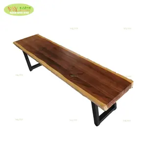 工厂价格实木松木板凳/定制胡桃木彩色染色木凳