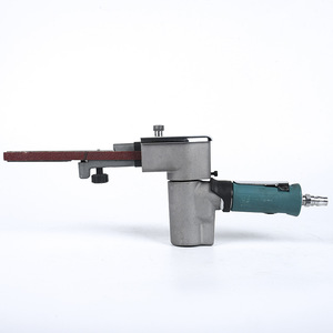 <b>Pneumatic</b> Belt Sander 10mm Stroke 0.63Mpa Pressure Handheld Mold Grinding <b>Tool</b> - Product Image 1