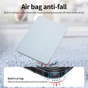<span class=keywords><strong>Coque</strong></span> arrière en PU souple à trois volets violets pour <span class=keywords><strong>iPad</strong></span> Pro 11 [1ère génération] étui de protection en PU dur intelligent pour A1980 A1934 A2013 - Product Image 2