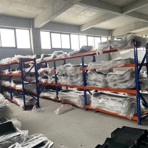 耐久性のある150-200kg/レベル5層の防錆鋼製倉庫保管用ロングスパンメタルシェルフラック - Product Image 4