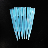Micropipettes stériles personnalisées en plastique bleu transparent de 1 ml (1000 µl) avec graduations pour fournitures médicales et expériences