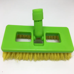 Brosse de nettoyage pivotante à main en PP écologique avec poils durs, brosse à balai en plastique pour le nettoyage des sols et des carreaux - Product Image 2