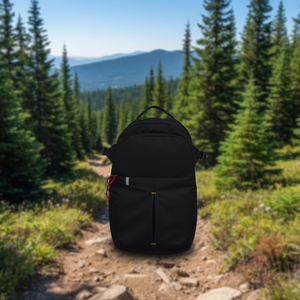 Sac à dos de voyage sous vide noir Easyjet avec pompe - Product Image 1