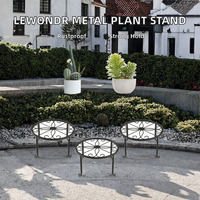 Supports de plantes en fer robustes et durables, 2 tailles disponibles, taille personnalisée acceptable