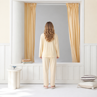 Ensemble de vêtements de nuit pour femmes en coton 2 pièces, ensembles de vêtements de détente en modal, ensembles de vêtements de détente personnalisés pour femmes, ensemble de pyjama, vêtements de nuit pour femmes