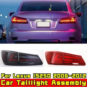 Pour Lexus IS250 2006-2012, feux de jour à LED, lampe étanche, ensemble de feux arrière de voiture, kit carrosserie - Product Image 1