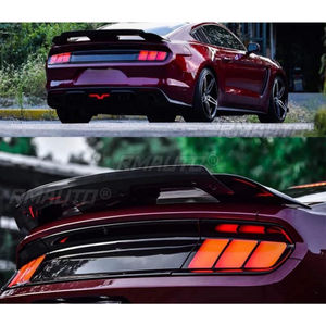 Alerón trasero de fibra de carbono real para Mustang, accesorios para Ford Mustang GT500 2015+, modificación del alerón trasero del coche. - Product Image 3