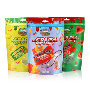 Tùy chỉnh in con dấu 3.5g 28g 1oz 1lb thực phẩm <span class=keywords><strong>doypack</strong></span> mùi bằng chứng đứng lên túi nhựa bao bì Mylar Ziplock Túi - Product Image 4