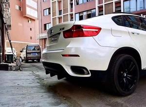 Difusor Trasero MP <span class=keywords><strong>de</strong></span> Alta Calidad para <span class=keywords><strong>BMW</strong></span> <span class=keywords><strong>X6</strong></span> E71 2008-2014 |   Alerón Trasero Estilo M-Sport - Product Image 6