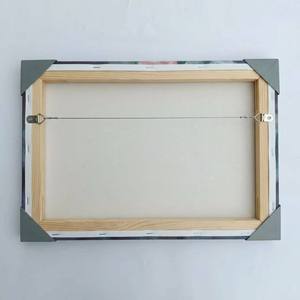Peinture à l'huile 3D Impasto faite à la main au <span class=keywords><strong>couteau</strong></span> à palette, toile florale texturée originale, décoration murale encadrée, artisanat de luxe pour galerie - Product Image 3