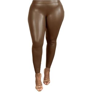 Ropa de entrenamiento Fitness Yoga pantalones de cintura alta Sexy <span class=keywords><strong>Curvy</strong></span> Butt Scrunch Leggings señoras <span class=keywords><strong>moda</strong></span> cuero Leggings para <span class=keywords><strong>mujer</strong></span> - Product Image 5