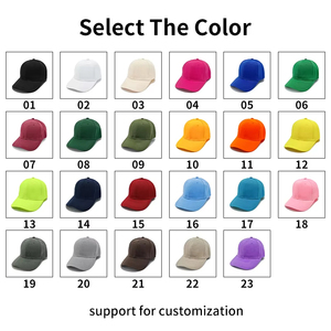 Casquette de baseball unisexe Cadet Casquette classique ajustable en sergé à dessus plat Casquette de camionneur en coton lavé pour l'extérieur - Product Image 5