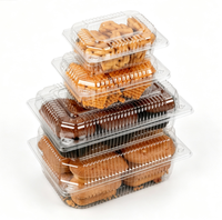 Nouveau produit Bingo 2026 : Boîte d'emballage alimentaire jetable en plastique transparent pour la restauration, les plats à emporter et les repas prêts à consommer