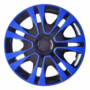 Enjoliveurs universels en plastique PP 15 pouces, décoration automobile colorée, couvre-roues de voiture avec anneau en fer - Product Image 6
